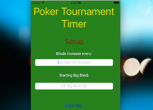 Poker Timer